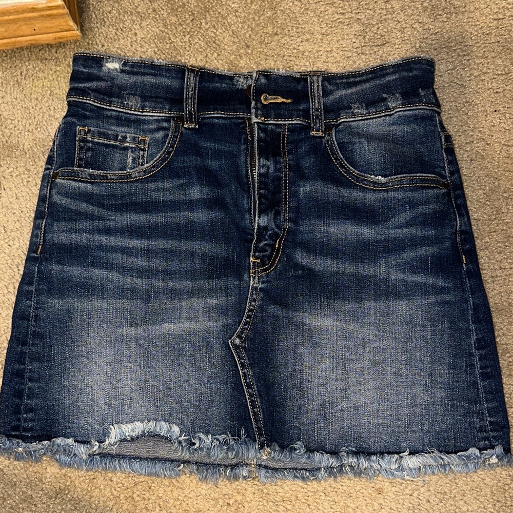 BKE Denim Blue Women's Skirt